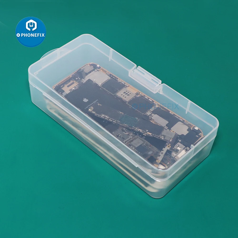 Contenitore di plastica trasparente del compartimento del contenitore di gioielli di stoccaggio di EKB-501 per la scatola di vite delle parti della scheda madre dello schermo dell'affissione a cristalli liquidi del telefono cellulare