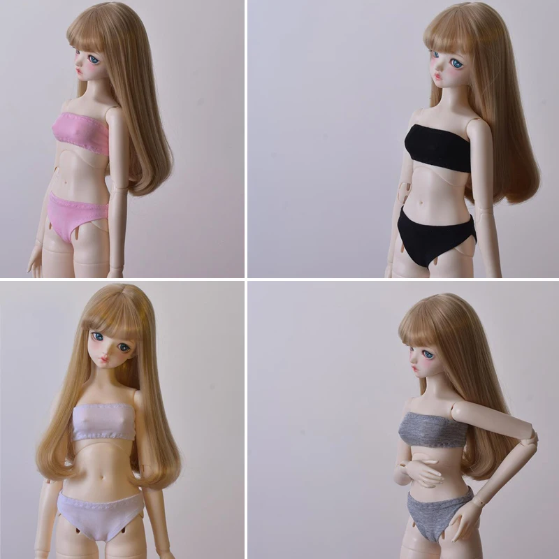 

Детская игрушка, BJD DD SD MSD 1/4 1/3, кукольная одежда, розовый, черный, белый цвет, комплект нижнего белья