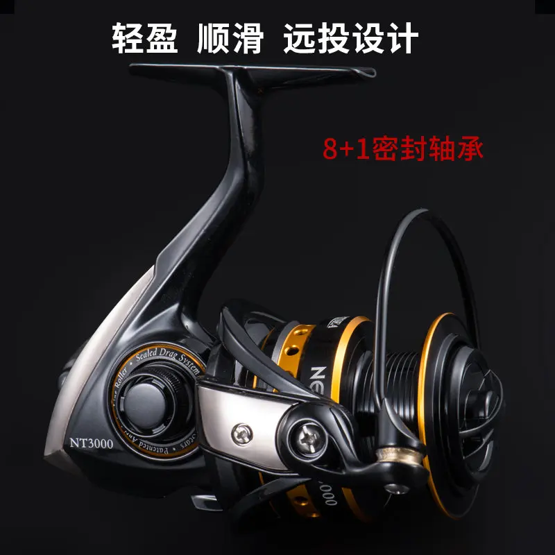 ARTSEA Spinning Reel  8KG Max Drag Power 8+1BBS 5.2:1 Fishing Reel Bass Pike