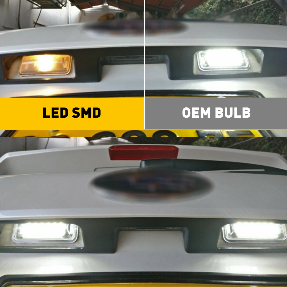 2Pcs Canbus Error Free Car LED luci targa per Subaru Forester Impreza Legacy BRZ WRX XV Crosstrek Lamp