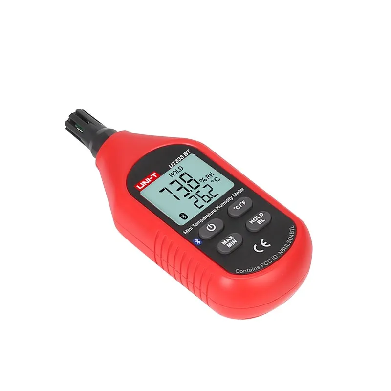 UNI-T Mini Temperature Humidity Meter UT333 Series LCD Digital Display High-accuracy Thermometer Hygrometer Environmental Tester