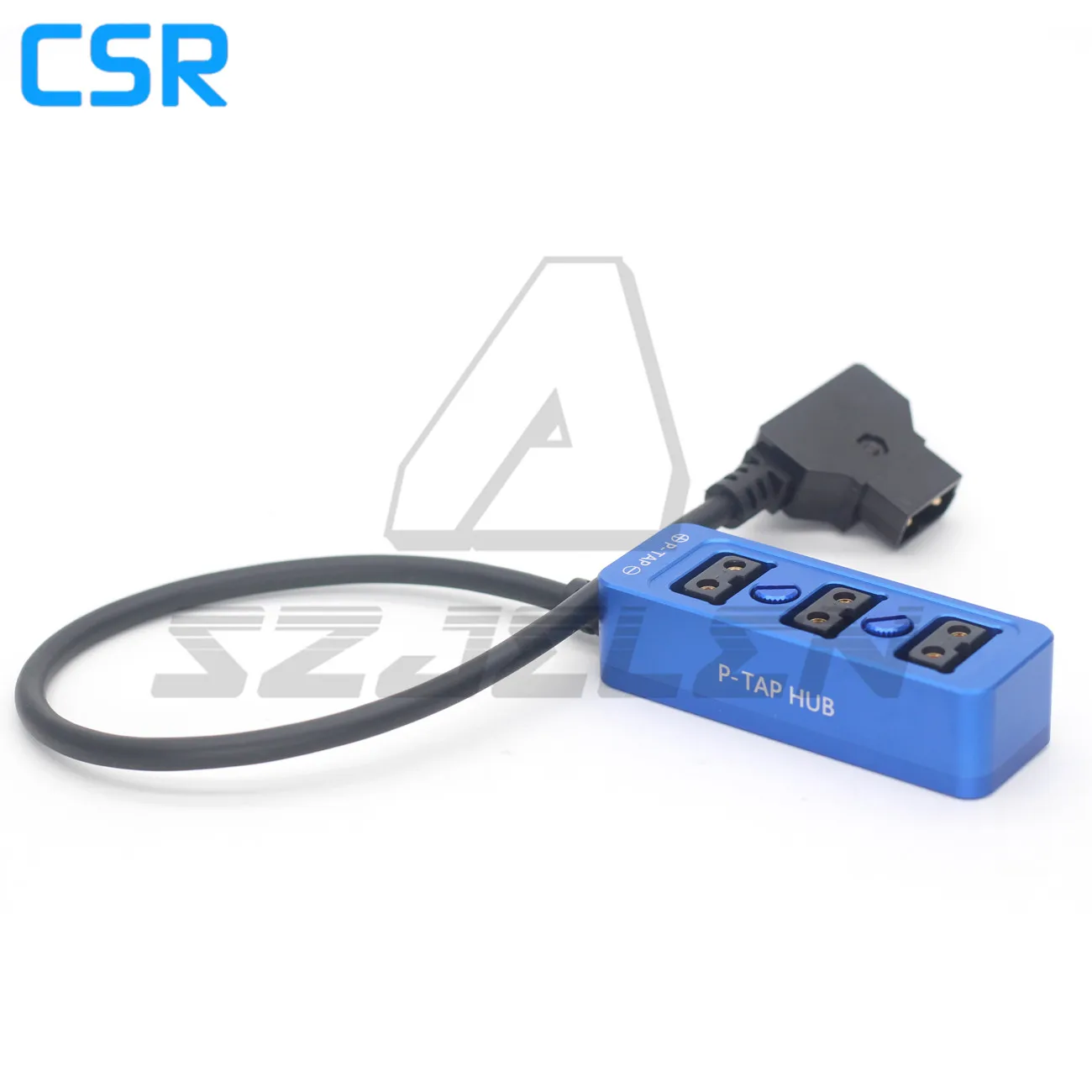 New D-Tap Male to 3-Port P-Tap Female Hub Adapter Splitter for ARRI/RED/SONY Camera Power Supply Distributor, fourway splitter