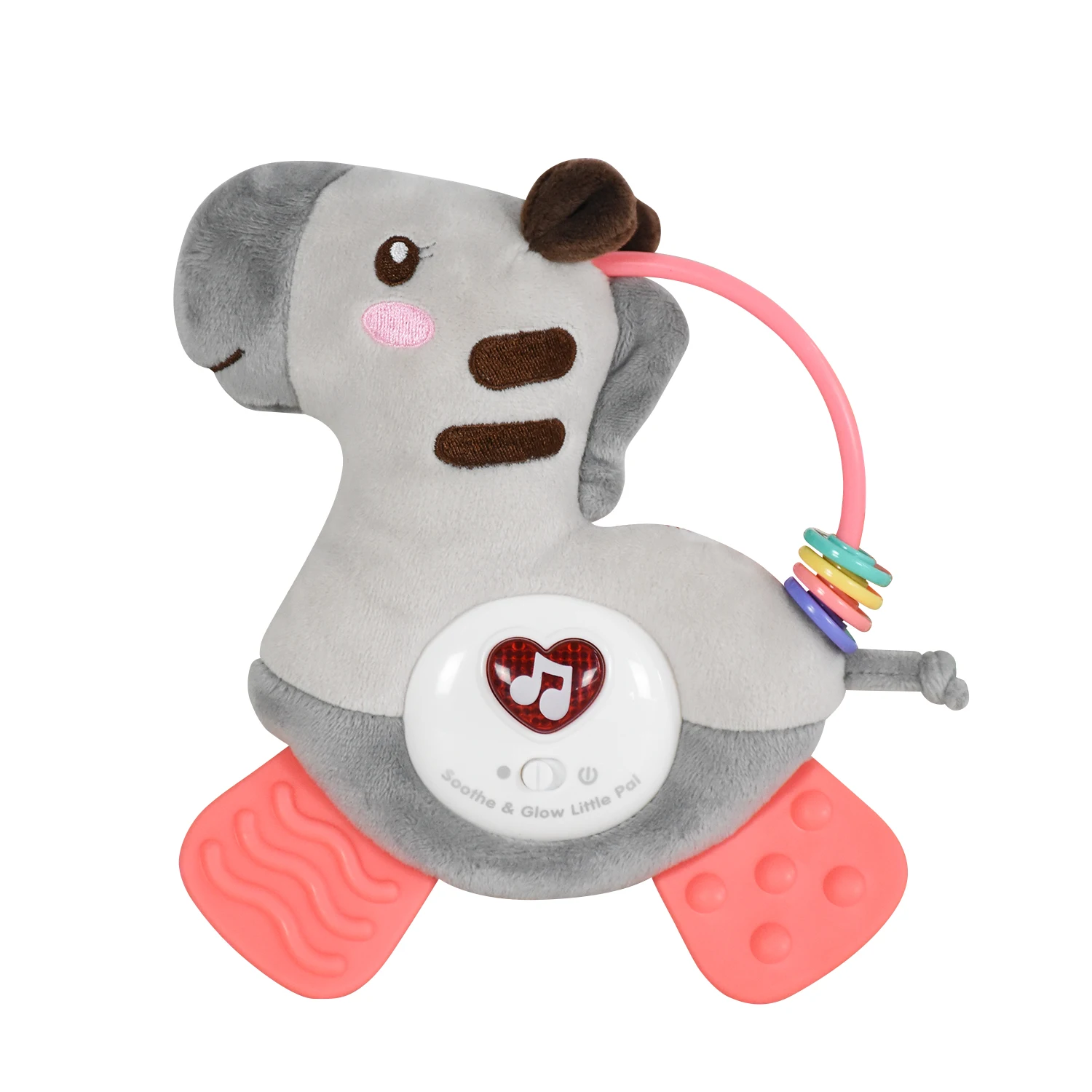 Jouets en peluche pour bébés de 0 à 18 mois, jouets musicaux pour nouveau-nés, animaux en peluche, pour nourrissons