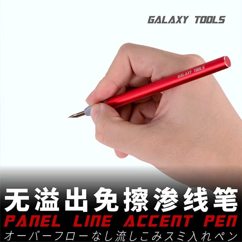 Military Mecha Model Tool No spill no wipe Penetration line pen Line drawing pen Model Hobby Tool