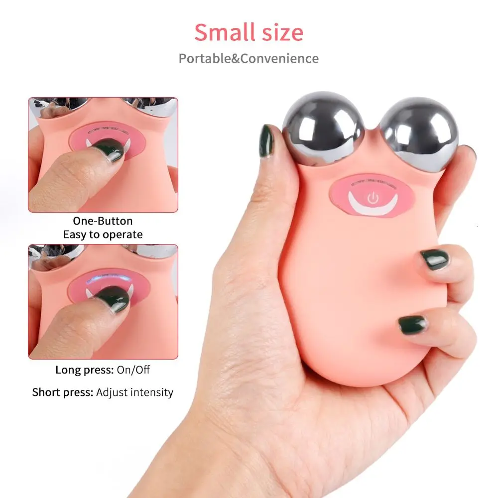 Mini máquina de estiramiento Facial de microcorriente, dispositivo de belleza multifunción, estiramiento de la piel, eliminador de arrugas y puntos negros, herramientas para el cuidado de la piel