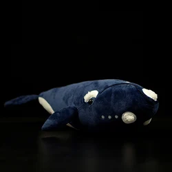 Cute Eubalaena glacialis Borowski whale Stuffed Plush Toys Model Sea Animals Soft Lovely Simulation Dolls For Children Baby Gift