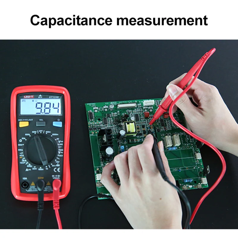 UNI-T профессиональный цифровой мультиметр UT133A UT133B AC DC напряжение тестер вольтметр амперметр частота емкость метр