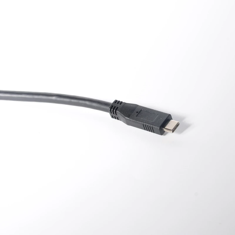 USB C to Micro USB 3.0 Cable 5m (USB C to USB Micro B 3.0, Micro USB 3.0 to USB-C) in Black (16.4 Feet, 5 Meters)