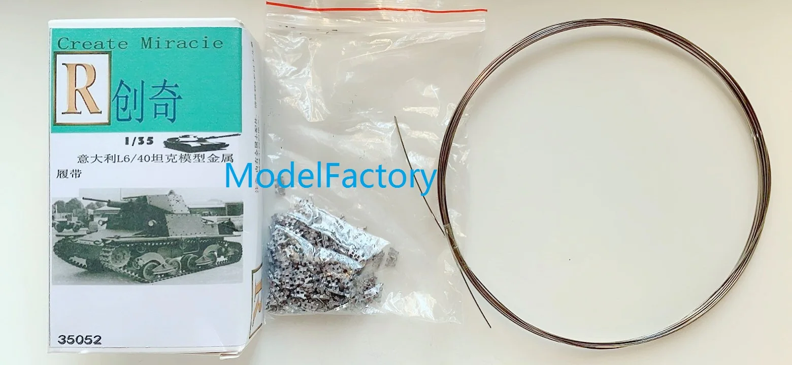 

R-Model CQ35052 1/35 Metal Track For WWII Italian L6/40 Light Tank