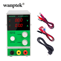 Wanptek Laboratory DC Variable Power Supply 30V 10A Digital Display Adjustable Switching Voltage Regulators For Phone Repair