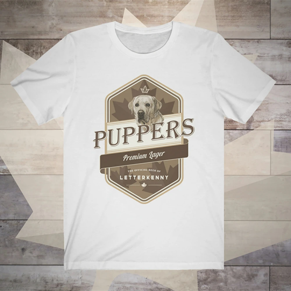 

Letterkenny Puppers Premium Unsex Short Sleeve Tee Pitter Patter Shirt Dog Lover T-shirt Cute Graphic Tees Tumblr Tops