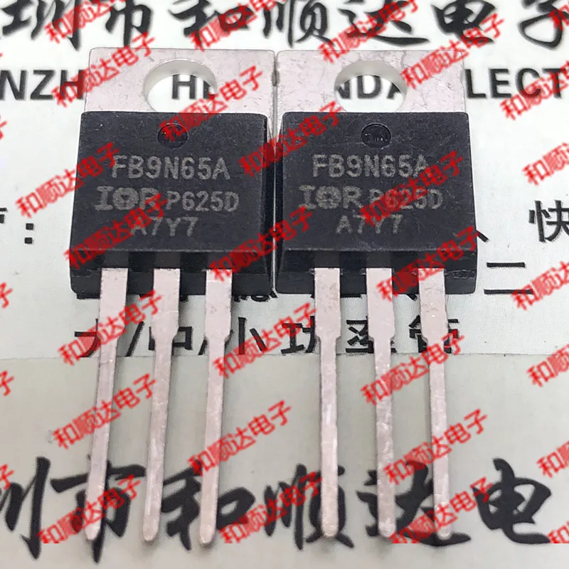 10ชิ้น/ล็อต FB9N65A IRFB9N65A ยี่ห้อใหม่สต็อก TO-220 650V 8.5A