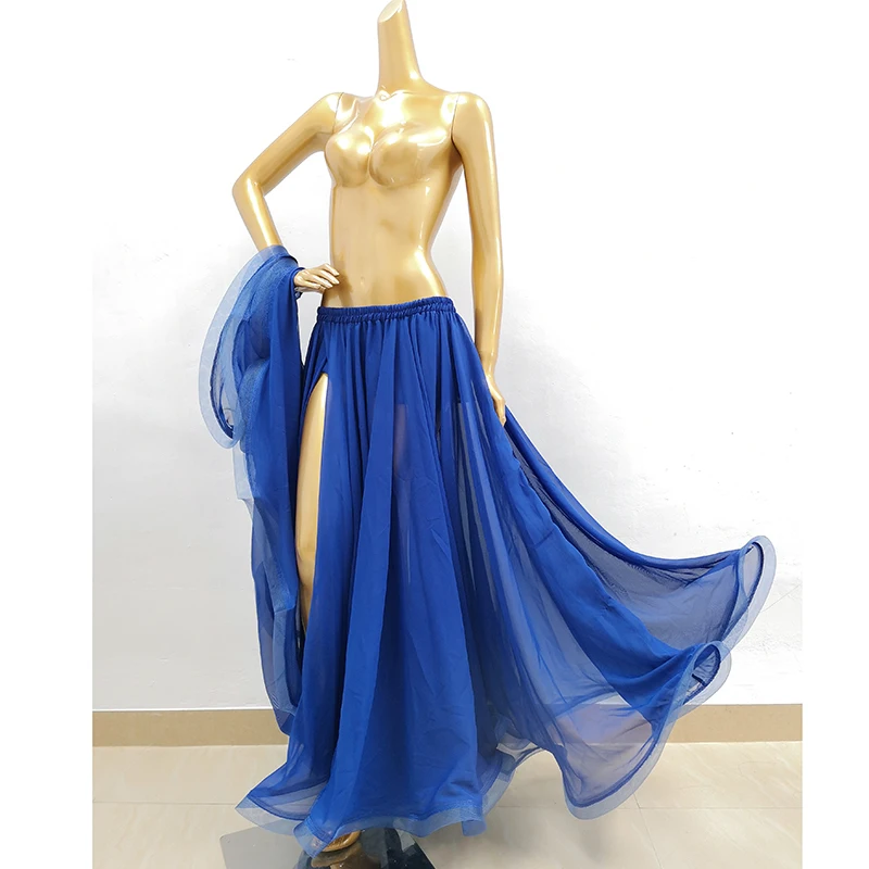 Hot Sale High quality New design bellydancing long skirts women belly dance wrap girls costume training dress or performance