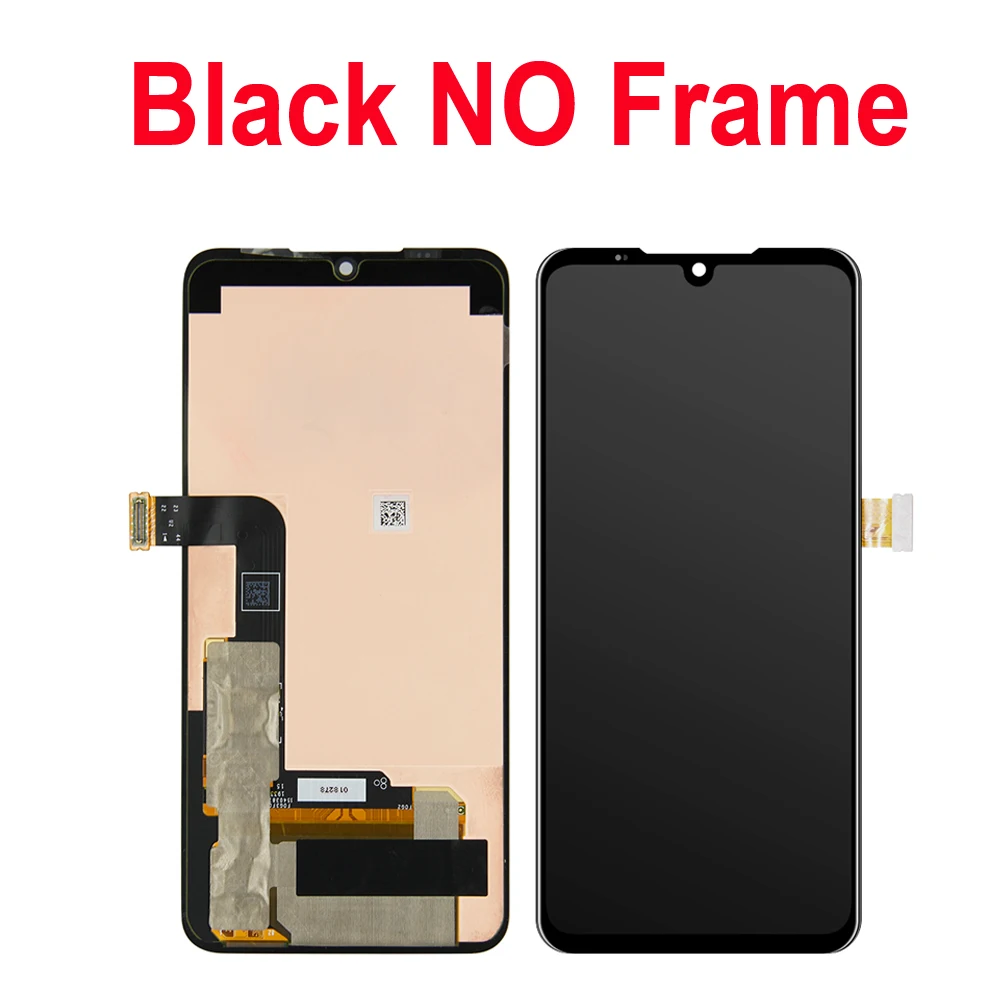 AAA+ 6.4\'\' LCD For LG G8X ThinQ LCD Display Touch Screen Digitizer Assembly Frame for LG G8X V50S LCD Screen LMG850 LMG850EMW