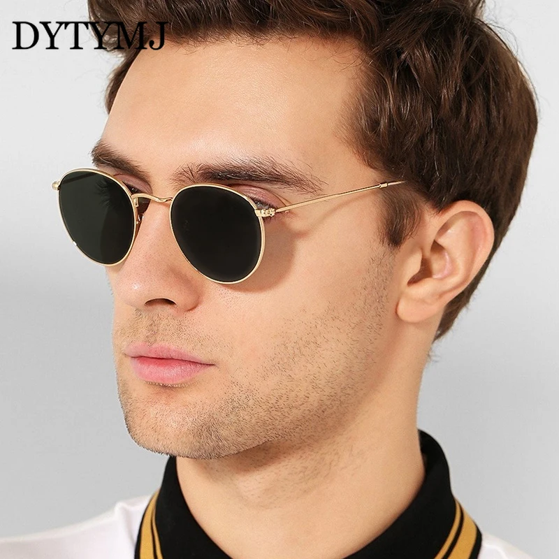 DYTYMJ Small Round Sunglasses Women 2023 Retro Oval Glasses Women Classic Vintage Sun Glasses for Men Lentes De Sol Mujer UV400