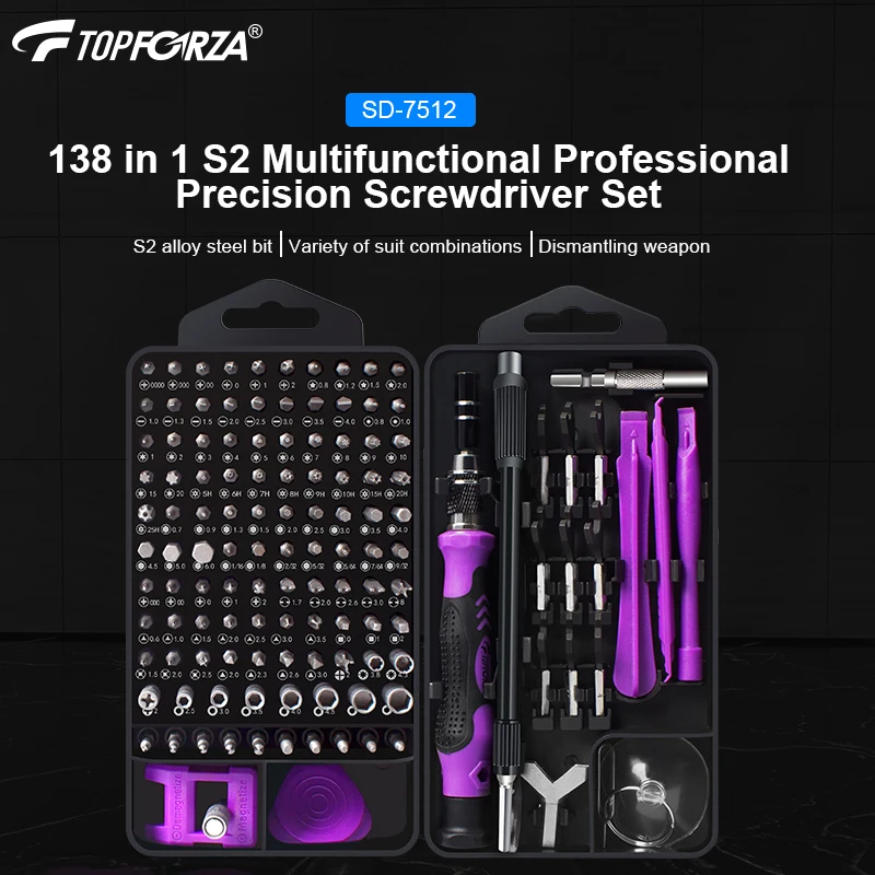 Screwdriver Set CR-V Steel Screwdrivers Kits Multi-function Precision Mobile Phone Repair Device Torx Heagon Screw Hand Tools