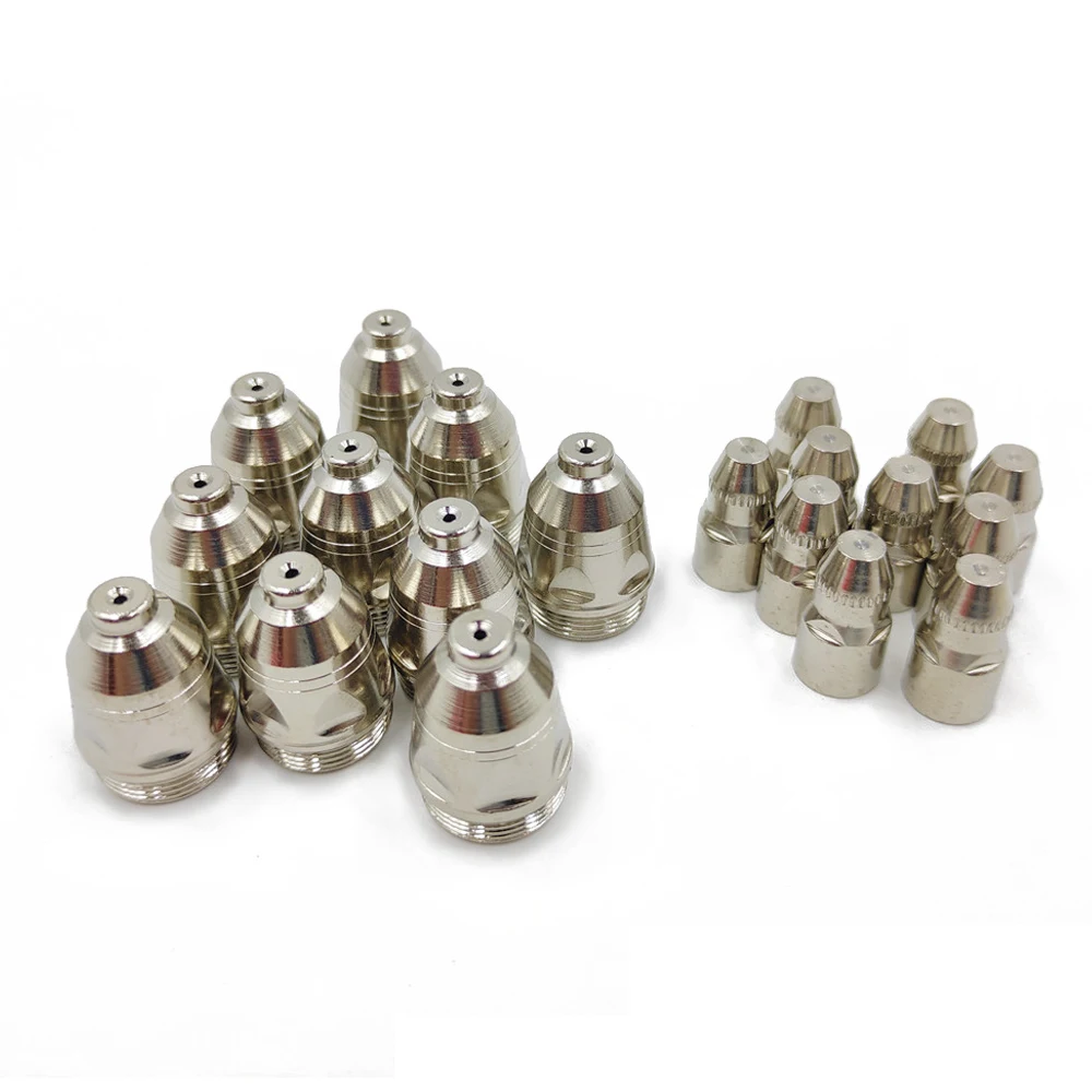 10/20pcs Premium P80 Plasma Cutting Torch Consumable Cutting 60A 80A 100A P80 CNC Plasma Torch Tip Electrode Nozzle