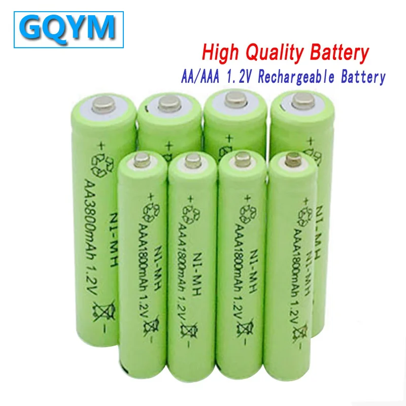 

14pc Ni-MH 3800mAh AA Batteries+14pcs AAA 1800mAh 1.2V Rechargeable Battery Use Dor Camera,Toys