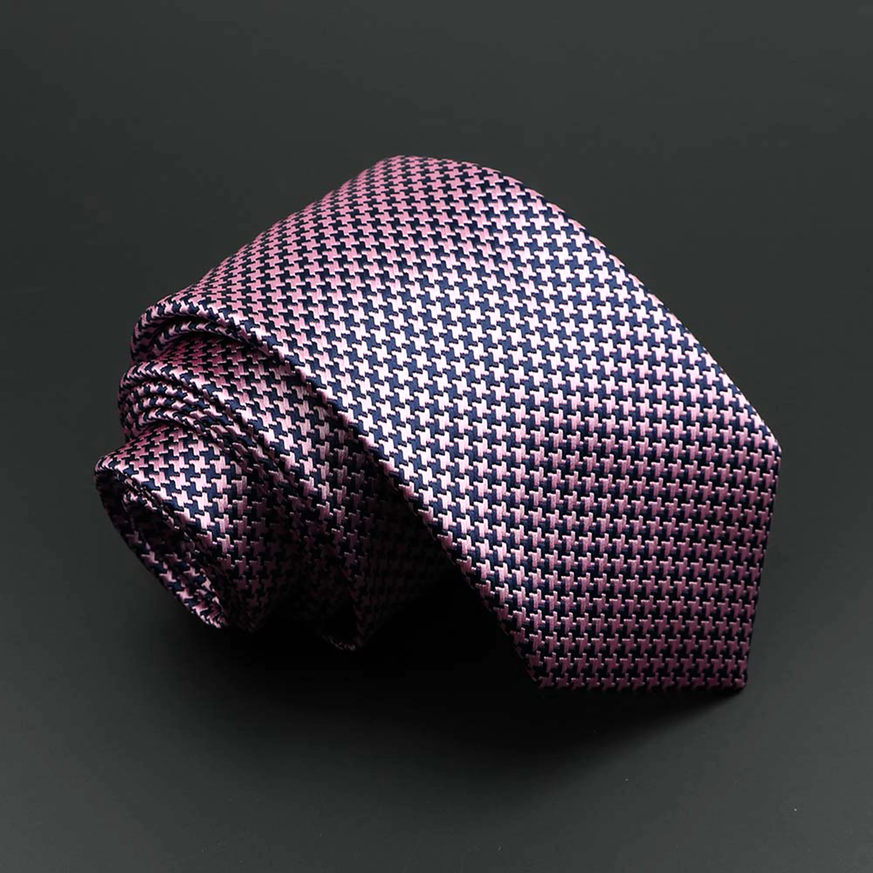 Corbata de poliéster ajustada Para Hombre, cuello a cuadros de lujo Para boda, fiesta, Corbatas Jacquard Para Hombre, corbata de diseño de lunares, 7cm