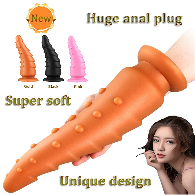 Huge Silicone Anal Dildo Penis Big Butt Plug Animal Dildo Prostate Massage G spot Masturbation Sex Toys for Women Men Gay Erotic