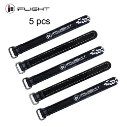 5 adet 10X100mm / 10X130mm iFlight sihirli etiket bant naylon Lipo pil kayışı kemer yeniden kullanılabilir kablo bağı Wrap FPV RC pil