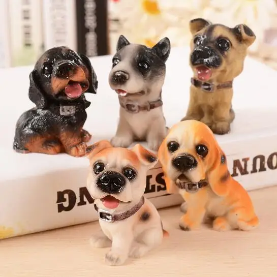

12 dog resin dog cute tabletop Dog Ornament Gift