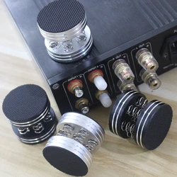 Hifi spring foot pads aluminum alloy spring shock absorption audio foot pad speaker equipment shock absorber foot nail
