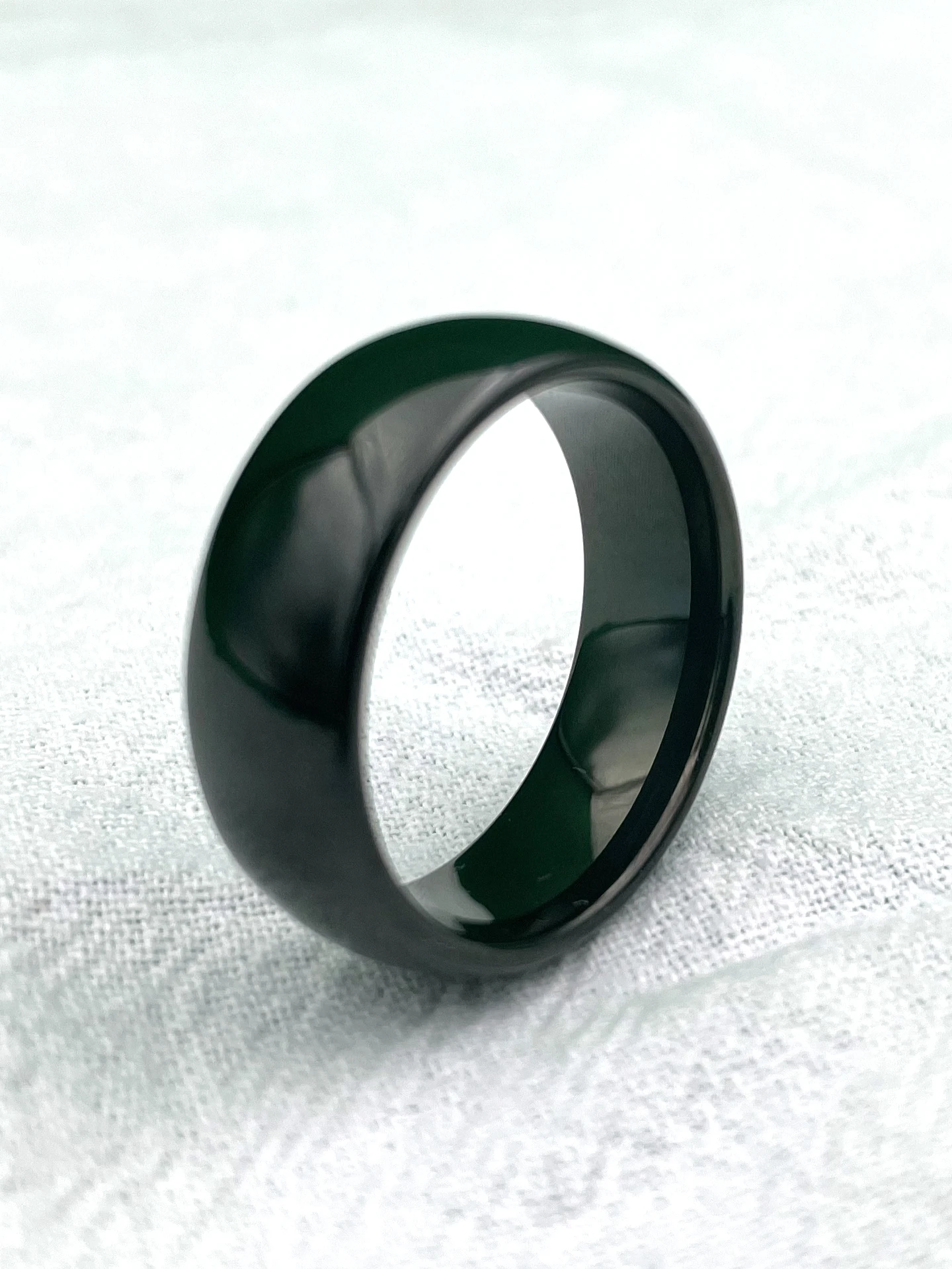 8MM Tungsten Carbide Rings High Polished for Women Wedding Band for Couples, Free Shipping, Customized Comfort Fit