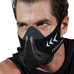 FDBRO Sport MASK Тренировочная маска для бега Pro Фитнес Тренировки в тренажерном зале Велоспорт Высота Высота Тренировки Кондиционирование Спортивная маска