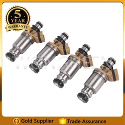 4PCS Refit Fuel Injector 23250-16150 23209-16150 Fit For TOYOTA JP COROLLA / SPRINTER/ LVN /CARINA FF / CORONA 1.6L 4AFE 1.5L 5A