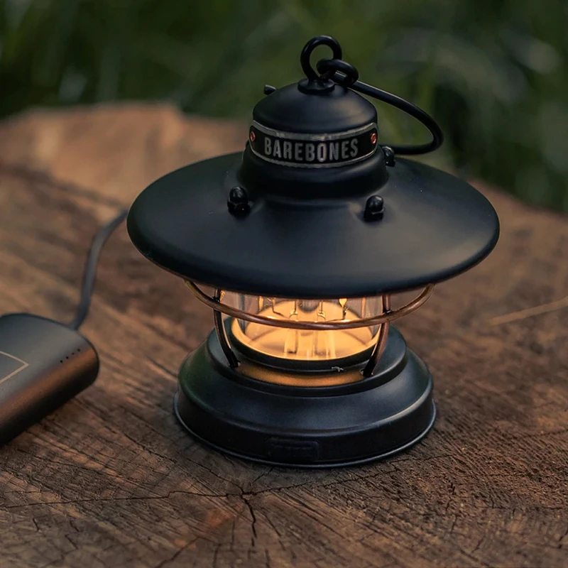 BAREBONES lantern Retro Outdoor camping camp light LED lighting lamp hanging light tent light