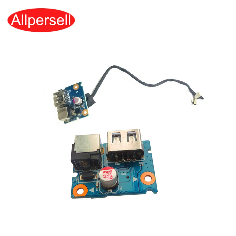 Laptop power cable for Lenovo G580 G480 power board USB interface board port DC jack