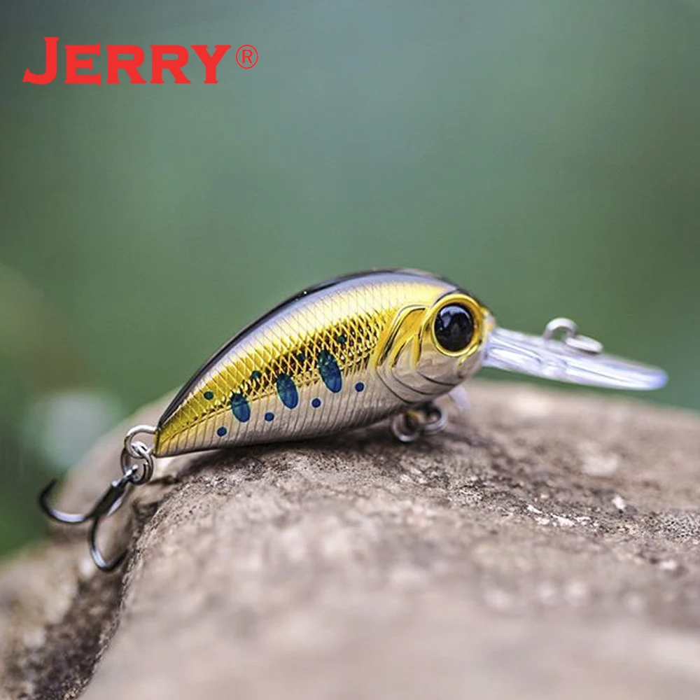 Jerry Scout Crankbait Ultraligero Flotante 38mm Wobbler Buceo Profundo