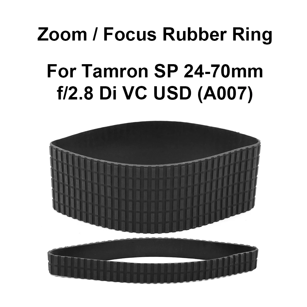 Lens Zoom Rubber Ring / Focus Rubber Ring for Tamron SP 24-70mm f/2.8 Di VC USD (A007) Camera Accessory Repair part