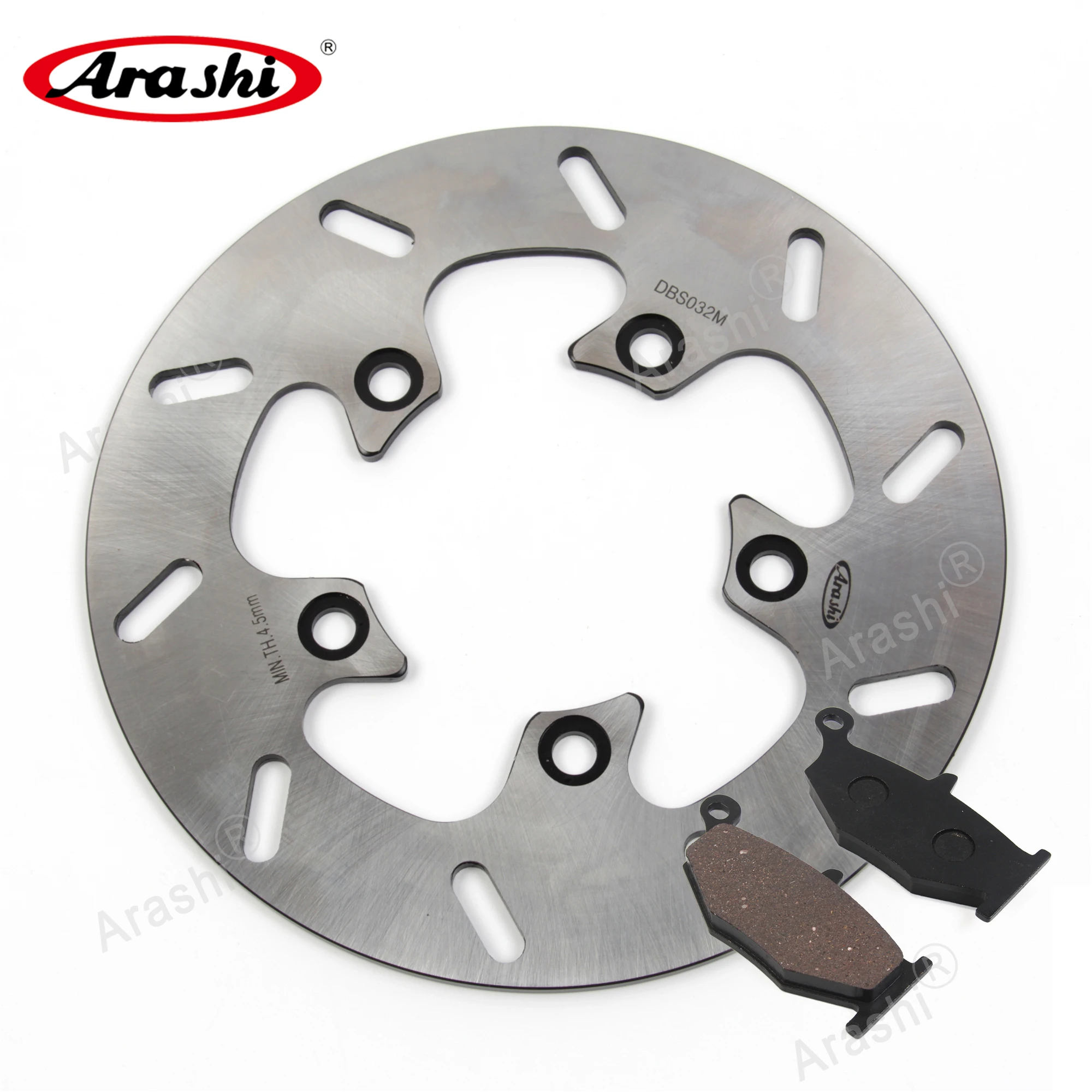 

ARASHI For SUZUKI GSX R 1000 07-10 CNC Rear Brake Disc Rotor Brake Pad Motorcycle Disks GSXR GSX1000R 2007 2008 2009 2010