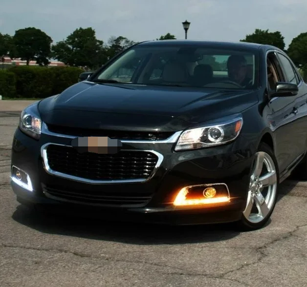 

For Chevrolet Malibu 2013-2014 DRL High quality LED Daytime Running Light With Turn 2pcs