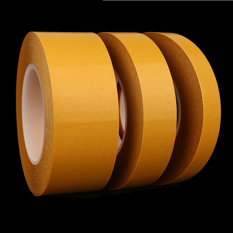 50M High Temperature Resistance PET Double Sided Tape Traceless Transparent Heat Resistant Strong Double-Sided Adhesive Tape