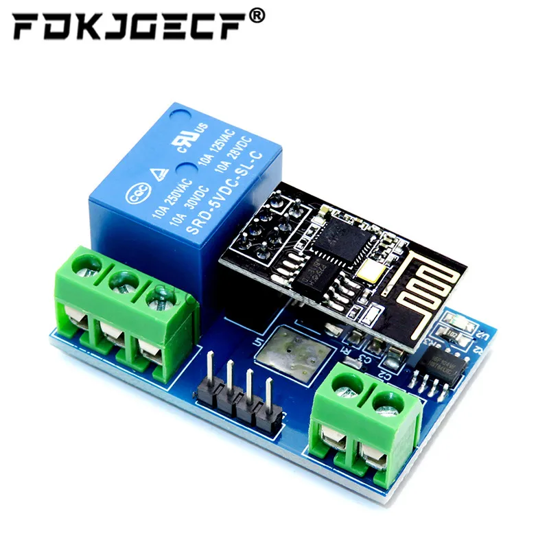 Релейный модуль ESP8266 5 в с Wi-Fi, пульт дистанционного управления для умного дома, приложение для телефона