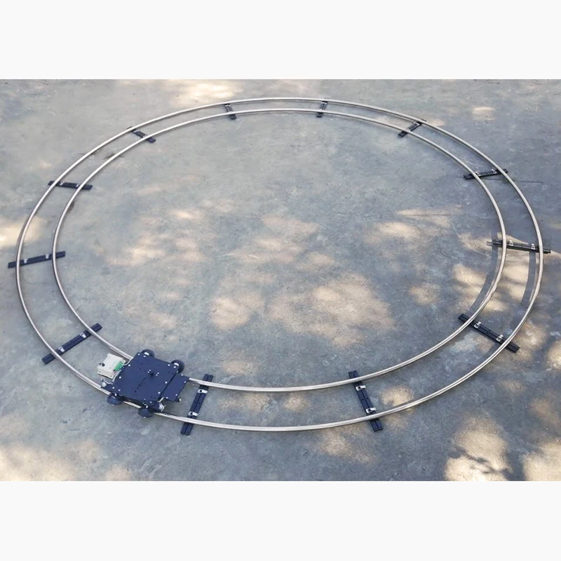 Motorized Control Mini Round Slider Electric Circular Rail Dolly Shooting Photography For Video Camera  Handycam