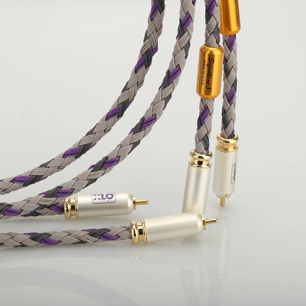 Para XLO Signature S3-1 Singled-Ended Audio kabel połączeniowy z złącze RCA linia Audio