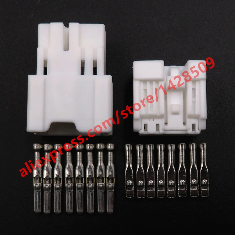 1Set 8 Pin Automobile Wiring Harness Socket 6098-6949 6098-6974 1674110-1 Car Lift Window Switch Wire Connector For Nissan