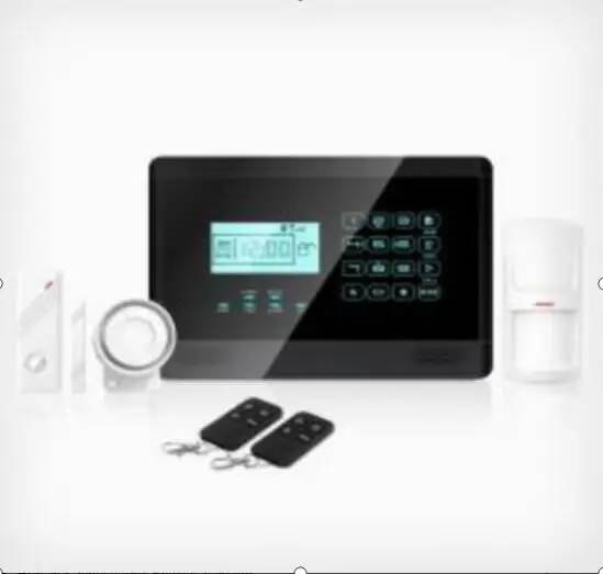 

YL-007M2E (WHITE and black support ) GSM Alarm System Touch Keypad Home Security Alarm Detector