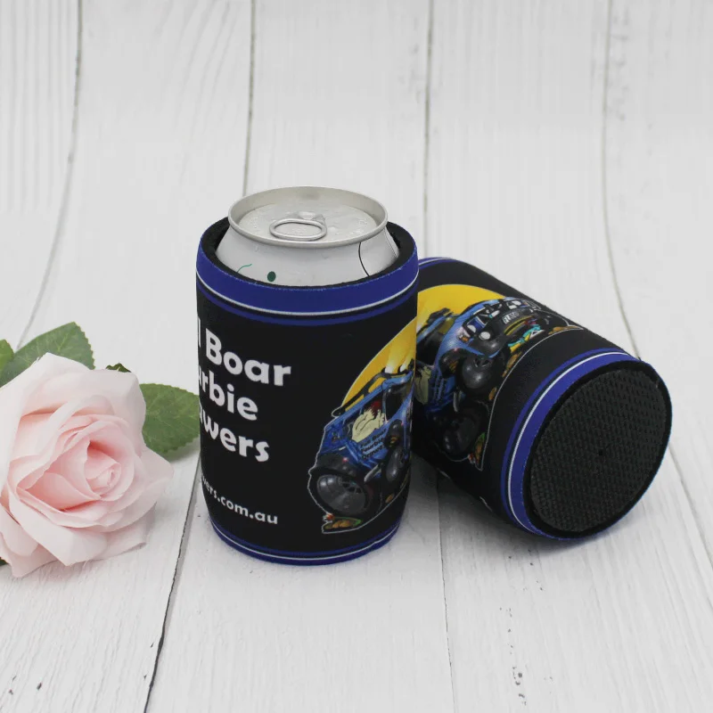 

100pcs Neoprene Print Logo Stubby Cooler Can Holder Wedding Printed Stubbies Bottle Cooler Sublimated Coolers Beer Sleeve