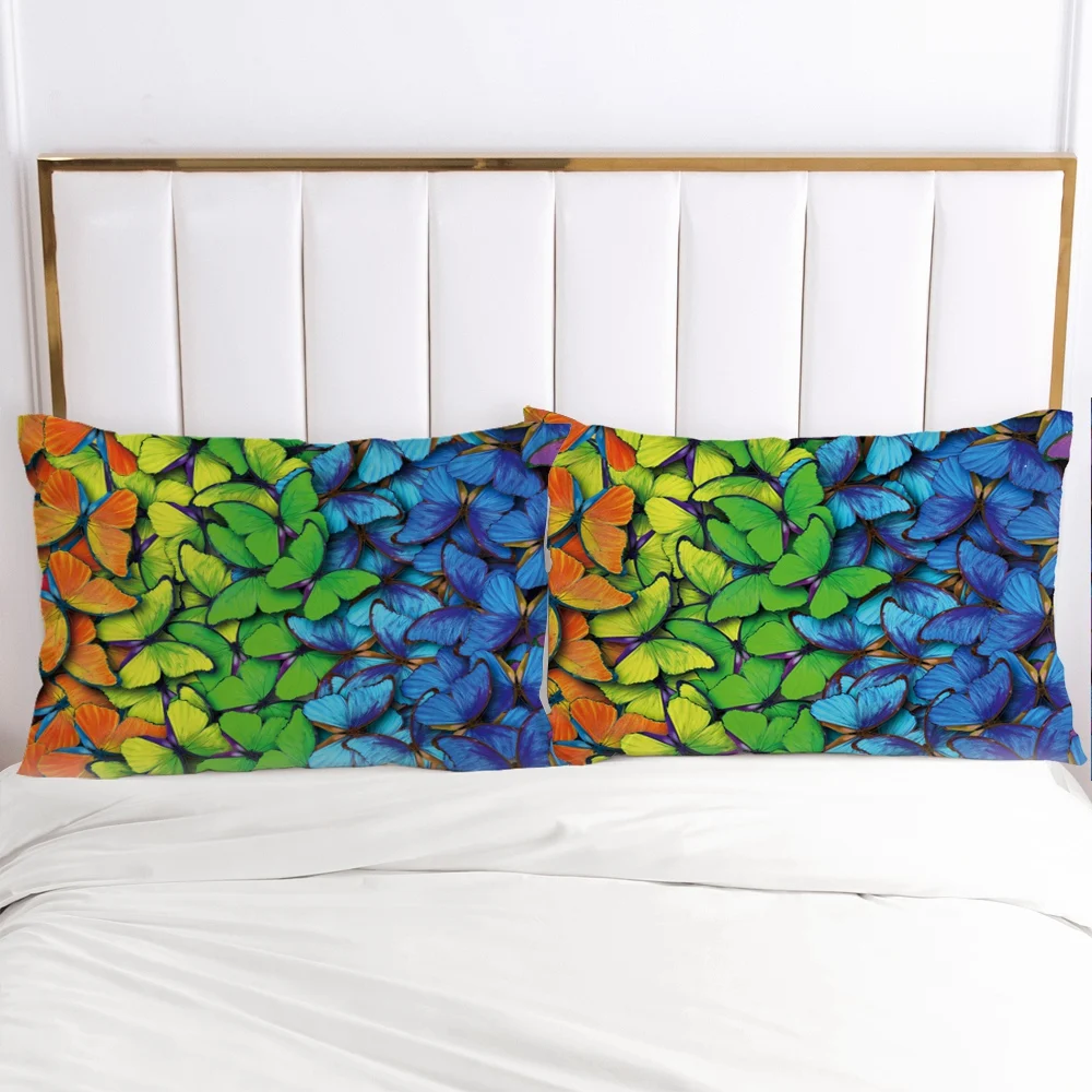 1pc Butterfly Pillow cover Pillow case Bedding Pillowcase Pillowcovers decorative for home 3D HD Print  Mirage