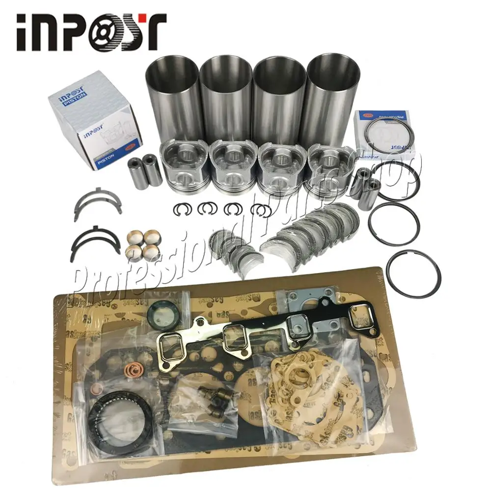 

K4N Overhaul Rebuild Kit For Mitsubishi Engine Cat 305CR Kobelco SK045 Excavator