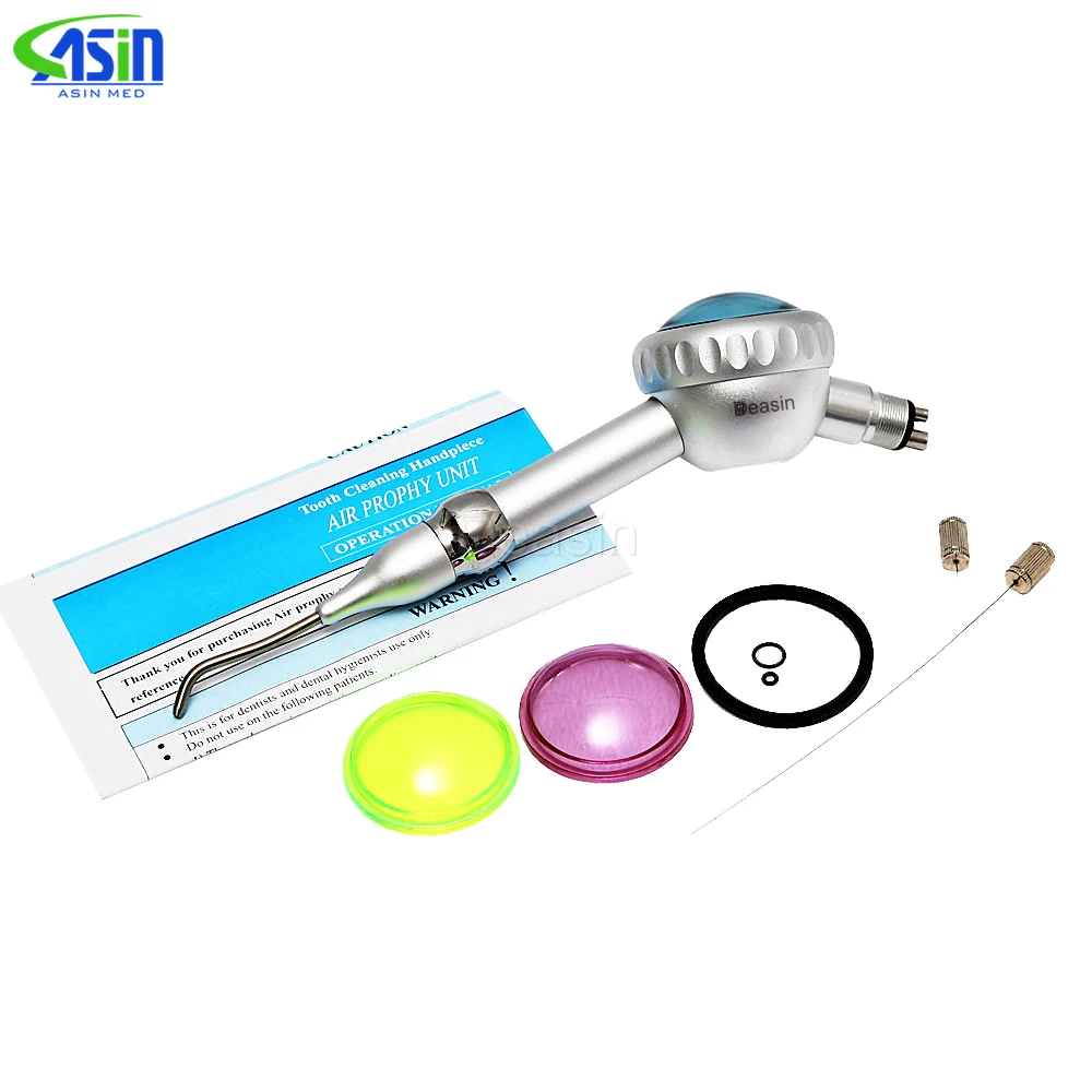 Dental Teeth Whitening Air Water Polisher Jet Air Flow Oral Hgiene Tooth Cleaning Prophy Polishing Tool Sandblasting Gun Pen