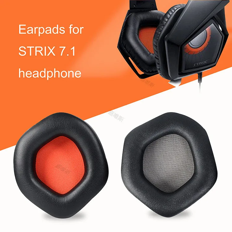 

Replacement earcup earpads cushion Ear pads for Asus STRIX 7.1 / STRIX 2.0 PRO / STRIX DSP wireless headphones