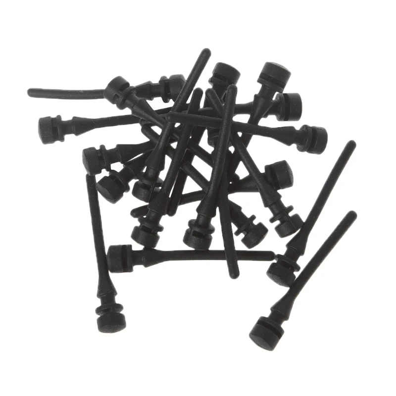 20Pcs Computer Case Fan Anti Noise Vibration Silicone Screws Shock Absorption