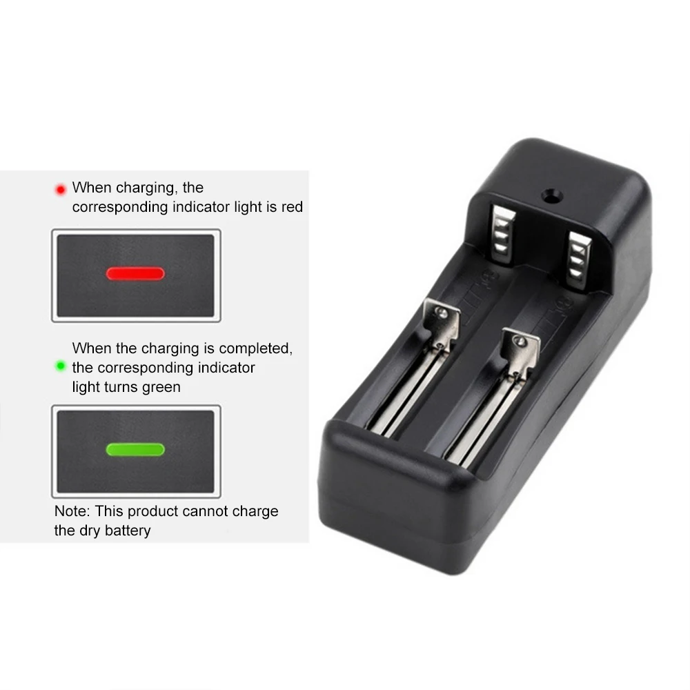 DC 100v-240V EU US Plug 2 Slot Quick Intelligent Smart Lithium battery Charger For 6.7V AA AAA Home Rechargeable Battery Charger