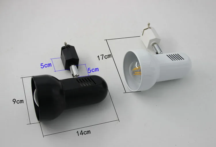 1PC LED Track Light Clothing Shop Windows Showrooms Exhibition Spotlight LED Ceiling Rail Spot Lamp Traditional Collection Light